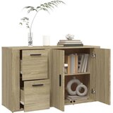  Komoda boja hrasta sonome 100x33x59,5 cm od konstruiranog drva | shoptok.hr