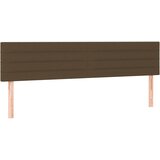  Krevet s oprugama i madracem tamnosmeđi 200x200 cm od tkanine | shoptok.hr