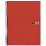 MiquelRius zvezek A4, črtast, 150-listni, 70g basic MR2831 rdeč | Shoptok.si