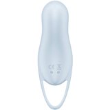 Satisfyer Pocket Pro 1 - stimulator klitorisa na baterije, zračni valovi (plavi) | shoptok.hr