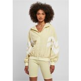 UC Ladies Women's Batwing Sweatshirt Soft Yellow/White Cene