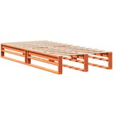  Okvir kreveta bez madraca voštano smeđi 75 x 190 cm od borovine | shoptok.hr