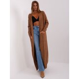 Wool Fashion Italia Cardigan-AT-SW-2395.30-Brown | Shoptok.si