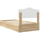  Krevet s od storage Sonoma hrast 90 x 190 cm Konstruirano drvo | shoptok.hr