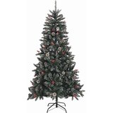  Umjetno božićno drvce Zelena 180 cm PVC, Plastika i Čelik | shoptok.hr