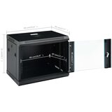  Zidni komunikacijski ormar 9U 19 " IP20 600 x 450 x 510 mm | shoptok.hr