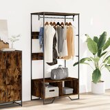  Ormar boja dimljenog hrasta 90x50x180 cm od konstruiranog drva | shoptok.hr
