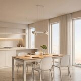 Brilagi LED RGBW prigušiva luster na sajli SELE 4xGU10/6,5W/230V bela | Eponuda.com