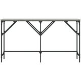 vidaXL Konzolni stol boja hrasta sonome 140x29x75 cm konstruirano drvo | shoptok.hr