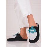 SHELOVET Insulated women's slippers black Cene