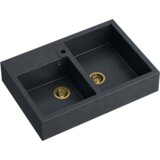 Quadron sudoper BILL 120 + nano PVD antracit/zlato | shoptok.hr
