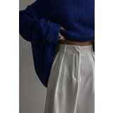 Madmext Saxe Blue Crew Neck Basic Sweater | Shoptok.si