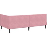  Kutni okvir kreveta Ružičasta 90 cm x 200 cm Baršun | shoptok.hr