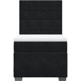  Box spring krevet s madracem crni 100x200 cm baršunasti | shoptok.hr