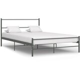 Maison Chic Posteljni okvir - Dvoposteljna postelja - Zakonska postelja siv kovinski 120x200 cm-J15105, (21765045) | Shoptok.si