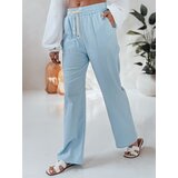 DStreet Spodnie damskie casualowe wide leg BOHO DAY jasnoniebieskie | shoptok.hr