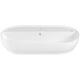 Grohe 103571SH00 Essence 80 x 40 cm ovalni nadpultni umivalnik z odprtino za armaturo Slike