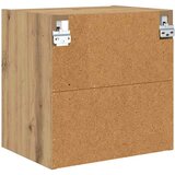 vidaXL Viseča omarica s polico Riga Umetni hrast 40 x 29,5 x 40 cm | Shoptok.si