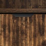 vidaXL Visoka kopalniška omara Dimljeni hrast 31.5 x 33 x 190 cm | Shoptok.si