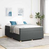 vidaXL Konstrukcija postelje Drugo Temno siva 140 x 200 cm blago | Shoptok.si