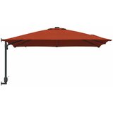  Vrtni suncobran S LED lampica Terakota 248,5 x 247,5 x 160 cm | shoptok.hr