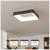  Brilagi - LED prigušiva stropno svetlo FALCON II LED/80W/230V 40x40 cm crna + daljinski upravljač | Eponuda.com