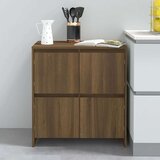  Komode 2 kom boja smeđeg hrasta 70 x 41 x 75 cm od iverice | shoptok.hr