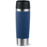 Temno moder potovalni lonček 500 ml –