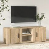 vidaXL TV omarica sonoma hrast 100x31,5x35 cm inženirski les Cene