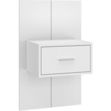 Maison Chic Stenska Nočna omarica - Nočna miza bela, (21689814) | Shoptok.si
