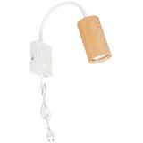  Brilagi - SELE fleksibilna zidna lampa 1xGU10/30W/230V bela/hrastov dekor | Eponuda.com