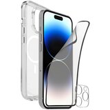 Puro kit - maska + zastitno staklo + zastita za kameru iphone 15 pro cene