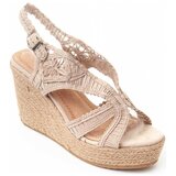 Leindia Espadrile 89068 Bež | Shoptok.si