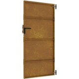  Vrtna vrata 85 x 200 cm od čelika COR-TEN | shoptok.hr