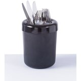 Hendi Namizni koš za smeti ali posoda za jedilni pribor iz črne plastike, premer. 130 mm - 421574, (21264479) | Shoptok.si