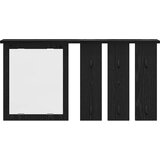  Vješalica za kapute na zidu Zidne Crni hrast 85 x 10 x 45 cm | shoptok.hr