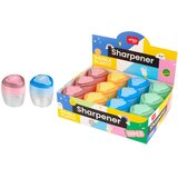  Oštrač | plastični | dvostruki nož | s posudom | 12 kom | shoptok.hr
