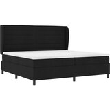  Krevet na okviru s madracem Crna 200x200 cm Tkanina | shoptok.hr