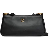 Ročna torba Half Moon Baguette Mini AI 25-26 PLTT 105069 A0QO Črna