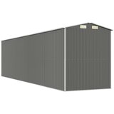  Vrtno spremište svjetlosivo 192x772x223 cm pocinčani čelik | shoptok.hr