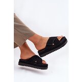 Boto Womens platform sandals with intertwining straps black Rinasara | ePonuda.com
