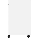  Stalak za pisač s kotačima bijeli 60 x 40 x 68,5 cm | shoptok.hr