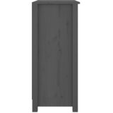  Komoda sivi 70 x 35 x 80 cm od masivne borovine | Eponuda.com