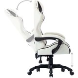 vidaXL Racing stol črno umetno usnje | Shoptok.si
