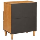  Noćni ormar Svijetlosmeđa 50 x 33 x 62 cm Konstruirano drvo | Eponuda.com