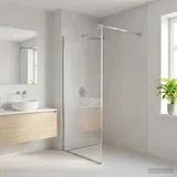 Potporna šipka za tuš vrata 70-120 cm za staklo od 6/8 mm Krom