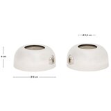 Kave Home Posude za jaja u setu od nehrđajućeg čelika 2 kom Nirela – | shoptok.hr