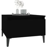  Bočni stolići 2 kom crni 50 x 46 x 35 cm od konstruiranog drva | shoptok.hr