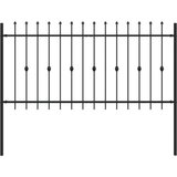  Vrh z bodicami Črna 200 x 150 cm Prašno lakirano jeklo, (5000157937) | Shoptok.si