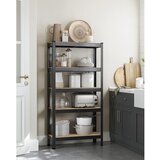Songmics Regal GLR030B21, 5 delni, (150 x 75 x 30 cm), črn | Shoptok.si